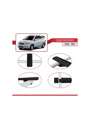 Ssangyong Rodius 2005-2012 Arası İle Uyumlu Basıc Model Ara Atkı