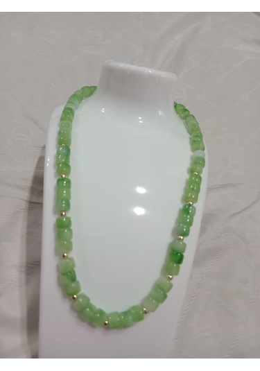 Su Yeşili Şık Kolye Su Yeşili