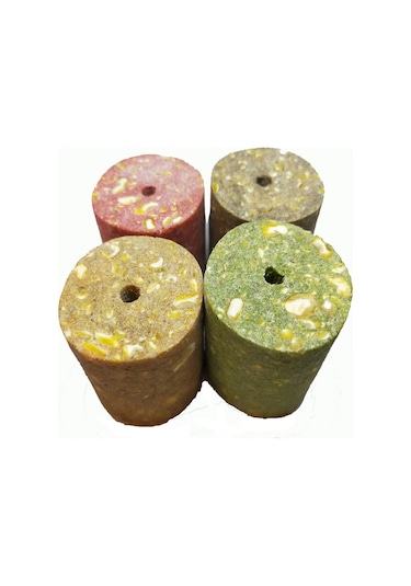 Sazan Balık Avı Delikli Silindir Karışık Küspe 100 Gr 20 Adet