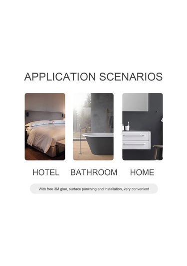 Lixiaqu01 220 V Duvara Monte Saç Kurutma Makinesi Otel Banyo Saç