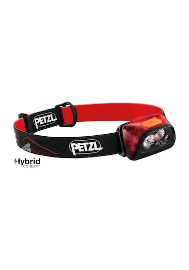 Petzl Actik Core Kırmızı Kafa Lambası E099GA01 Kırmızı