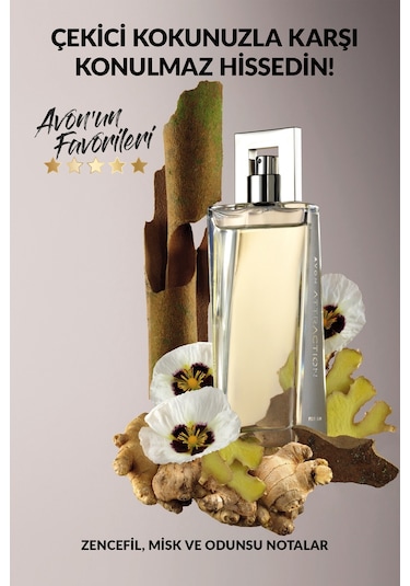 Avon Attraction Erkek Parfüm EDT 2 x 75 ML