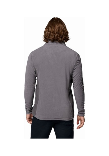 Columbia Klamath Range Iı Half Zip Erkek Polar Em6503 Gri Açık