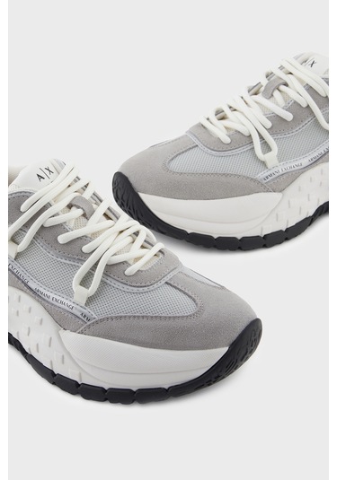 Armani Exchange Bayan Ayakkabı Xw001627 Af17447 Mz293 Gri-beyaz Gri-beyaz