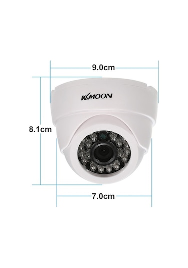 Pazly 1080p Ahd Kubbe Kamera - 10m Gece Görüş, 3.6mm Lens, Ir-cut, Ev Ve Ofis Kullanımı İçin