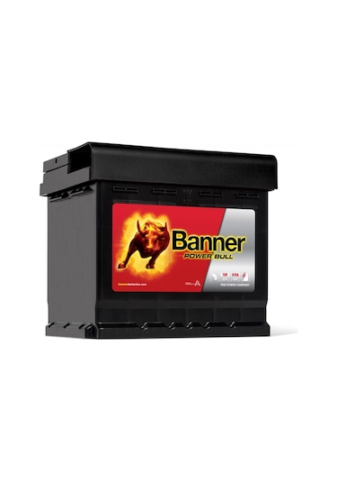 Power Bull P5003 12 V 50 Ah - +