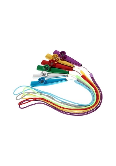 Mk-02p Metal Kazoo İp Askılı Alüminyum Alaşım Mor