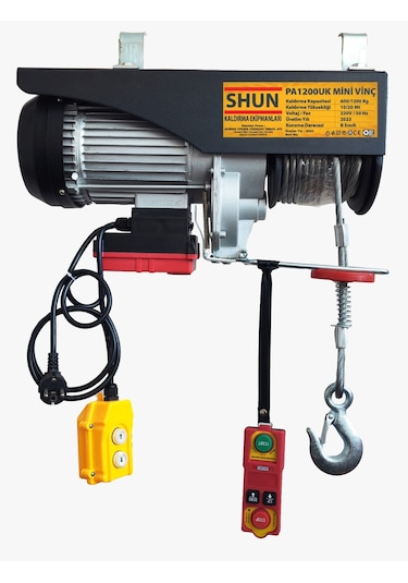 Shun 600/1200 Uzaktan Kumandalı Vinç