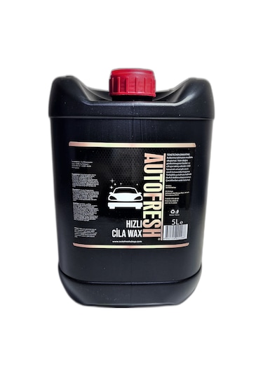 Autofresh Hızlı Cila Seramik Etkili Oto Parlatıcı Koruyucu Carnuaba Wax 5 Kg