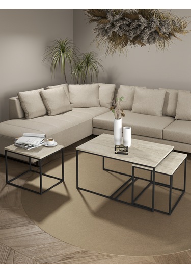 Tv Sehpası Tv Ünitesi Atlantik Çam Antrasit Gold 160 Cm Saraylı 5060 Çok Renkli