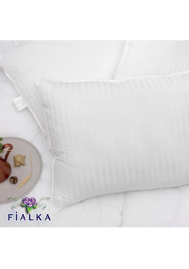 Fialka Yastık Legend Pamuk Saten 117 Tel Jakarlı 50x70