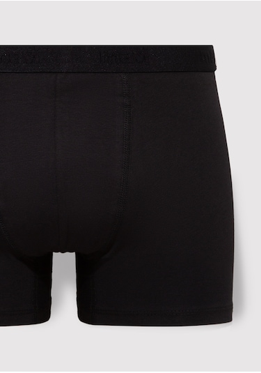 Mavi - 3Lü Siyah Basic Boxer Seti 0911413-900 Siyah