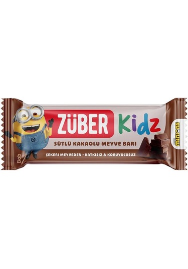 Züber Kidz Meyve Barı 25 Gr Kakaolu