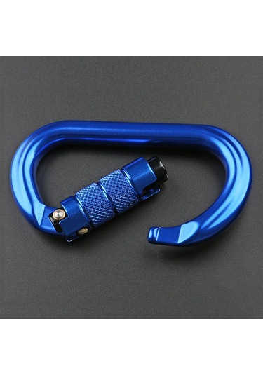 Suofeng Otomatik Kilitli 25kn Alüminyum O Tipi Ana Kilit - Outdoor Tırmanma, Rope İçin Dayanıklı Ve Hafif Kırmızı