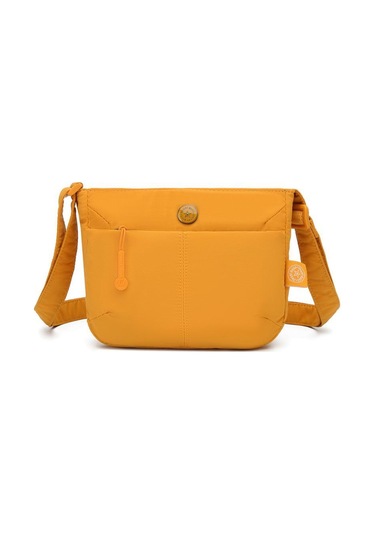 Smart Bags Mikro Poly Kumaş Postacı Kadın Çantası 3340 Hardal