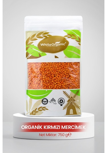 Organik Kırmızı Mercimek+Organik Pirinç+Organik Pilavlık Bulgur Bakliyat Seti