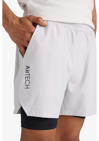 Defacto Defactofit Slim Fit Dar Kesim Sporcu İçi Taytlı Dokuma Şort F0010ax25augr184 Gri Defacto Defactofit Slim Fit Dar Kesim Sporcu İçi Taytlı Dokuma Şort F0010ax25augr184 Gri