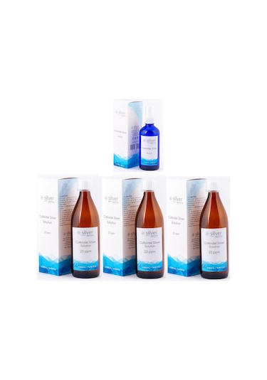 Gümüş Suyu 23 Ppm 1500Ml 100Ml Sprey Hydrasense Kolloidal