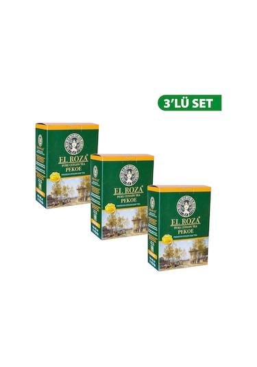 ElRoza Premıum Pekoe Ceylon Tea 3 x 400 G