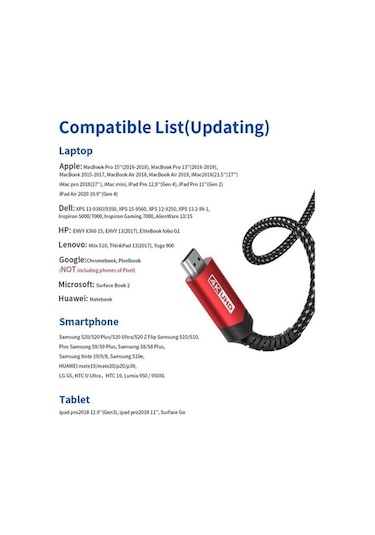 Jsaux Cv0030 1 Metre Usb C Type-c To Hdmı Görüntü Aktarım Kablosu 4k 60hz Usb 3.1 Type-c Hdmı 2.0 Kablosu