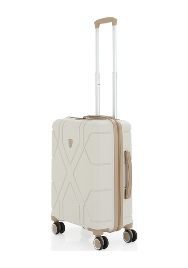 Mçs Polipropilen Valiz V375 55 Cm S23sy100000155 00421 Kemik - Şampanya