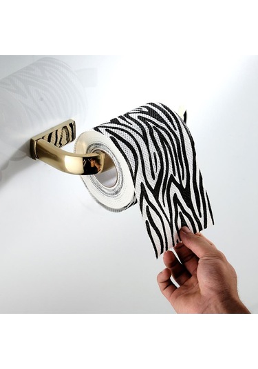 Homyl Pirinç Tuvalet Kağıdı Havluluk Banyo Rulo Doku Depolama Altın