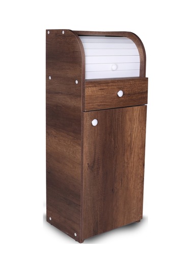 Zeta Çekmeceli Kiler & Ekmeklik Dolabı - Barok Ceviz Barok Ceviz