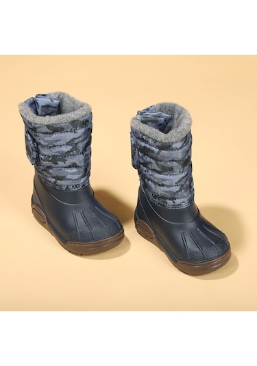 Igor W10210 Topo Ski Camo Erkek Çocuk Su Geçirmez Yağmur Kar Botu (450376755) Çok Renkli