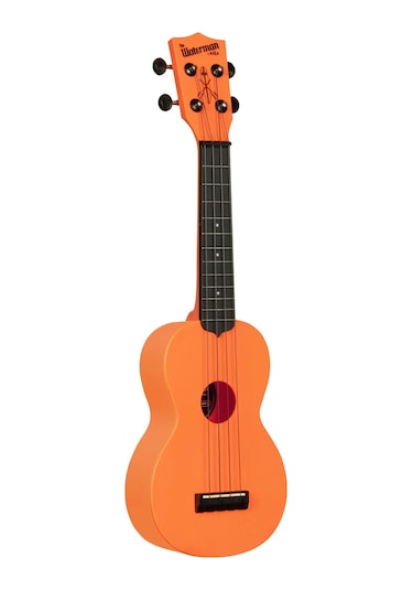Kala Waterman Recycled Soprano Ukulele Sunset Orange
