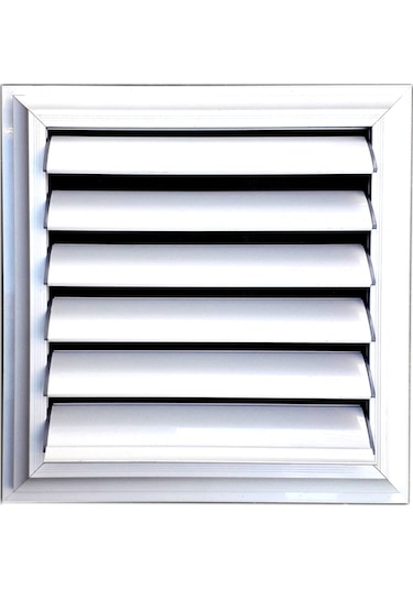 Banyo Havalandırma Beyaz Alüminyum Telli Menfez, Panjur