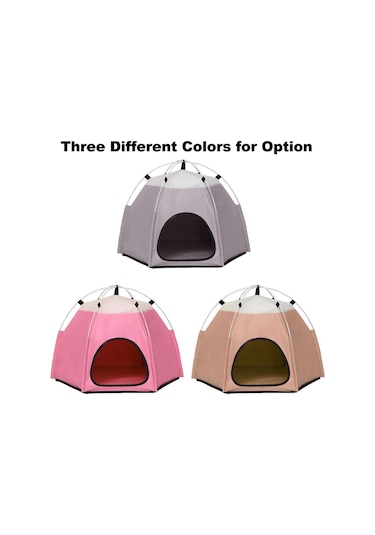 Geeroyoo Oksford Kumaşlı Suya Dayanıklı Katlanabilir Evcil Hayvan Çadırı
