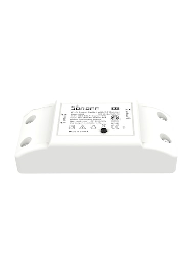 Dofolink Sonoff Rf Akıllı Anahtar Beyaz - Wifi Ve 433mhz Rf İle Uzak Kontrol, Zamanlama Fonksiyonu, 2200w, Google Home Ve Ifttt Uyumlu