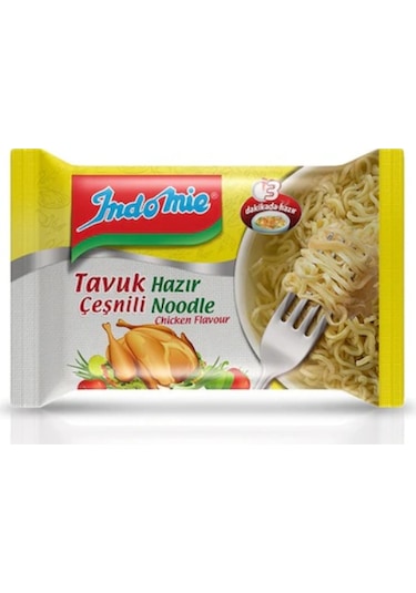 Indomie Tavuk Çeşnili Hazır Noodle 20 x 70 G