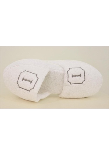 I Harf Havlu Banyo Ev Otel Lohusa Terliği Kalın Taban Terlik