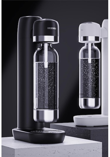 Soda Maker 1 Litre Su Karbonatörü Bpa Sız Co2 Uyumlu Beyaz