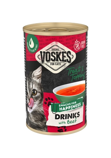 Voskes Biftekli Yetişkin Kedi Çorbası 135 ML