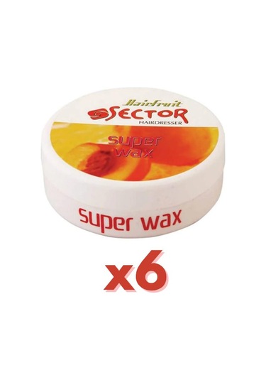 Sector Hairmate Superwax Strong Güçlü Turuncu Wax 150 Ml 6 Adet