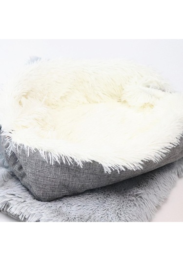 Kapalı Kediler İçin Kedi Yatağı Yıkanabilir Kedi Yatakları Evcil Hayvan Yatağı Yenilikçi Tasarım Güvenli Isınma Rahat