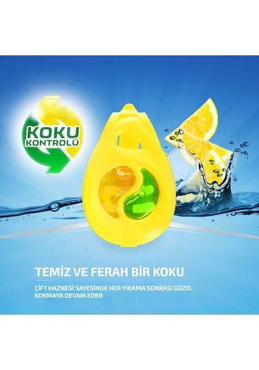 Finish Deo Limonlu Bulaşık Makinesi Kokusu 2 x 60 Yıkama