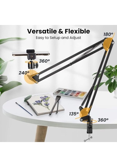 Üst Video Standı, Cep Telefonu İçin Esnek