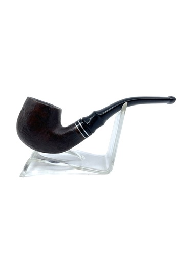 Dapper Bent Apple Briar Gül Kökü 9 Mm Filtreli El Yapımı Pipo - 3070
