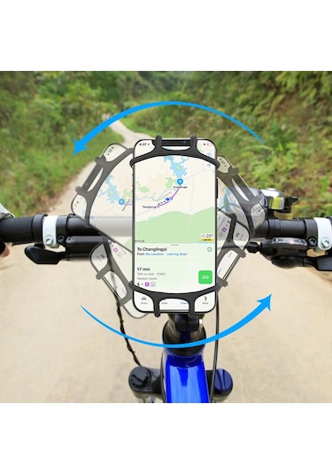 Bisiklet Scooter Gidona Uyumlu Telefon Tutucu