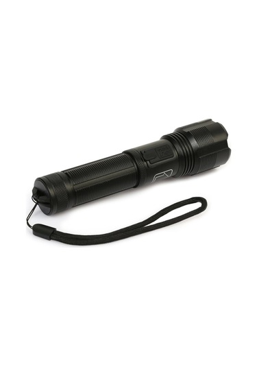 Ps-1600 Süper Parlak Led Zoomlu 5 Mod Su Geçirmez Profesyonel Kamp Bekçi Avcı Feneri Çok Renkli