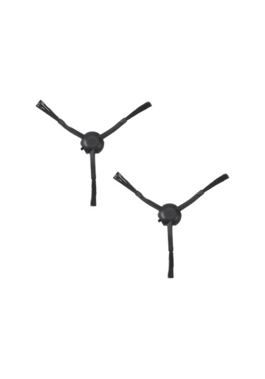 Robotfix Dreame Bot L10 Pro Uyumlu Yan Fırça 2 Adet Model:rbf37851 Siyah