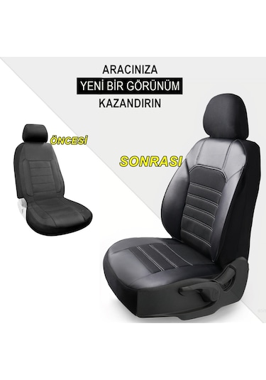 Mevas İnci Serisi Renault Megane 1 İle Uyumlu Tam Set Oto Koltuk Kılıfı