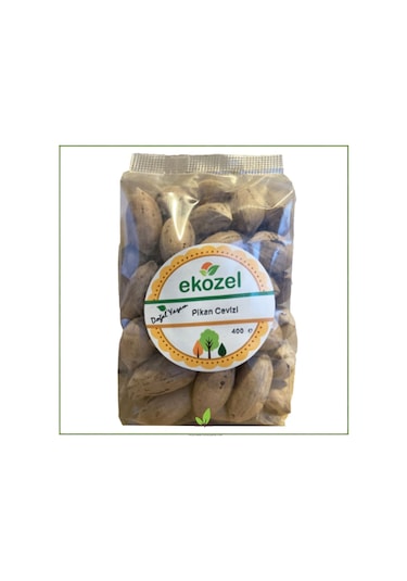 Ekozel Organik Pikan Cevizi 400 G