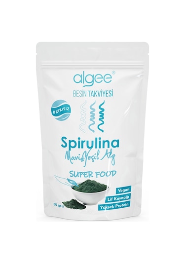 Algee Spirulina Toz 50 G