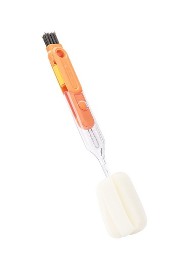 Cc Ggball M Of Wealth Beşi Bir Arada Çok Fonksiyonlu, Çıkarılabilir Uzun Saplı Sünger Temizleme Fırçası, Şişe Fırçası, Termos Bardak Aralık Temizleme Fırçası