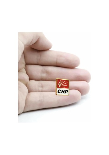 Chp ''cumhuriyet Halk Partisi'' Yaka Rozeti