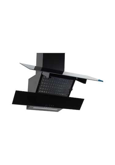 White Daisy Mod F17 Duvar Tipi 60 CM Davlumbaz Siyah